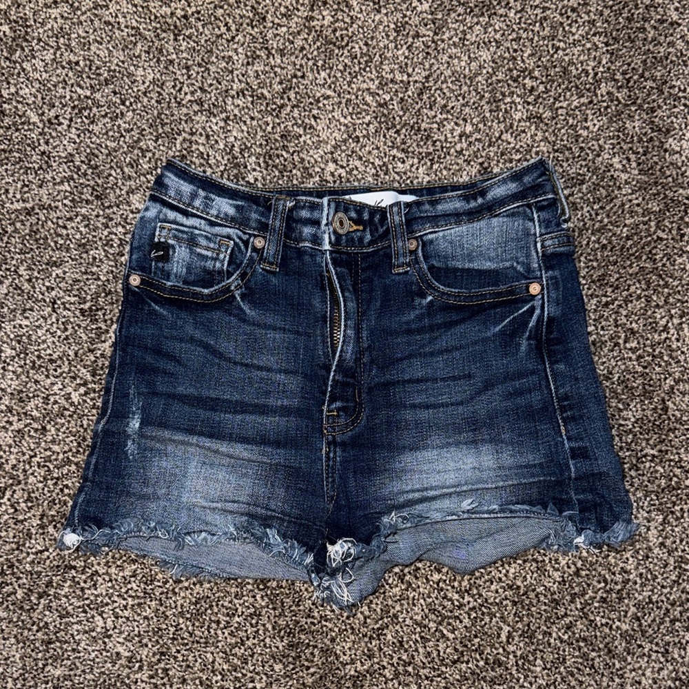 Kancan Denim Blue Women's Shorts